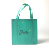 Sacs de Course Non Tissés Écologiques avec Logo Personnalisé Imprimé, Réutilisables, Grands, Durables, Robustes pour Épicerie