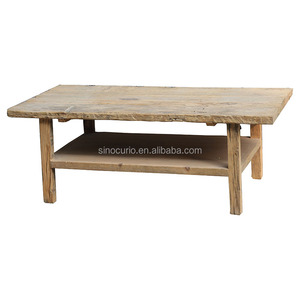 Meubles rustiques <span class=keywords><strong>en</strong></span> gros, <span class=keywords><strong>table</strong></span> <span class=keywords><strong>basse</strong></span> <span class=keywords><strong>en</strong></span> bois <span class=keywords><strong>recyclé</strong></span> naturel, style antique - Product Image 4