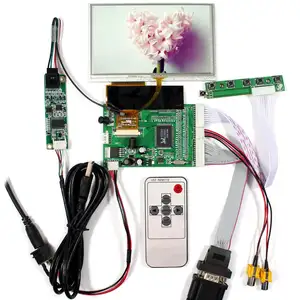 5 tft lcd מסך מגע מודול 5 אינץ' מסך מגע LCD גמיש עם לוח בקר VGA AV LCD