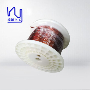0.02mm 매우 벌금 에나멜을 입힌 직사각형/편평한 자석 감기 구리 철사 격리된 고체, 단단한 0.020mm UEW/AIW CN;TIA Rvyuan - Product Image 4