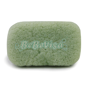Bebevisa Pimienta Menta Rectángulo Natural <span class=keywords><strong>Konjac</strong></span> Esponja De Baño para <span class=keywords><strong>el</strong></span> Cuidado de La Piel - Product Image 6