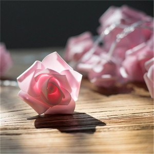 2 Mét 20 Vòng Hoa Hồng Với Đèn Led Cho Tiệc Cưới Sự Kiện Chuỗi Ánh Sáng Trang Trí Giáng Sinh - Product Image 6