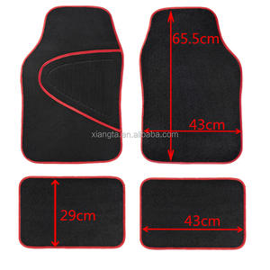 A prueba de agua 4 piezas de coche Alfombra <span class=keywords><strong>conjunto</strong></span> completo piso mat - Product Image 2