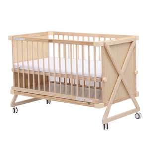 light timber cot