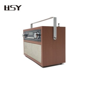 <span class=keywords><strong>Radio</strong></span> antique portable en bois, batterie Simple, Vintage, bon marché, avec adaptateur polyvalent et wifi - Product Image 2