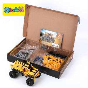 2018 más reciente educativos Pull-back ladrillos camión plástico montar <span class=keywords><strong>kit</strong></span> juguetes para niños - Product Image 6