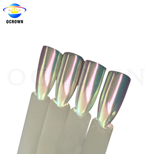 Aurora arc-en-ciel pigment néon chromé miroir poudre ongles sirène caméléon pigment - Product Image 2
