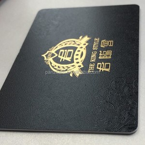 Tùy chỉnh Matte đen tại chỗ UV nhựa thẻ kinh doanh 13.56MHz NFC thẻ in ấn nổi nubmers nhựa loyals thẻ với mã QR - Product Image 4