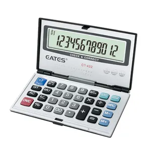 99 Bước Phím Cao Su Kiểm Tra và Chính Xác Máy Tính Học Sinh Sử Dụng 12 Chữ Số Điện Tử Gấp Máy Tính - Product Image 1