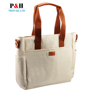 Gran capacidad elegante bolso de lona encantadora mamá pañal al aire libre mochila bolso de la momia - Product Image 1