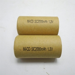 באיכות גבוהה נטענת 1200mah 1500mah 1700mah 2000mah 1300mah <span class=keywords><strong>nicd</strong></span> sc <span class=keywords><strong>1.2v</strong></span> סוללה עבור כוח כלי - Product Image 2
