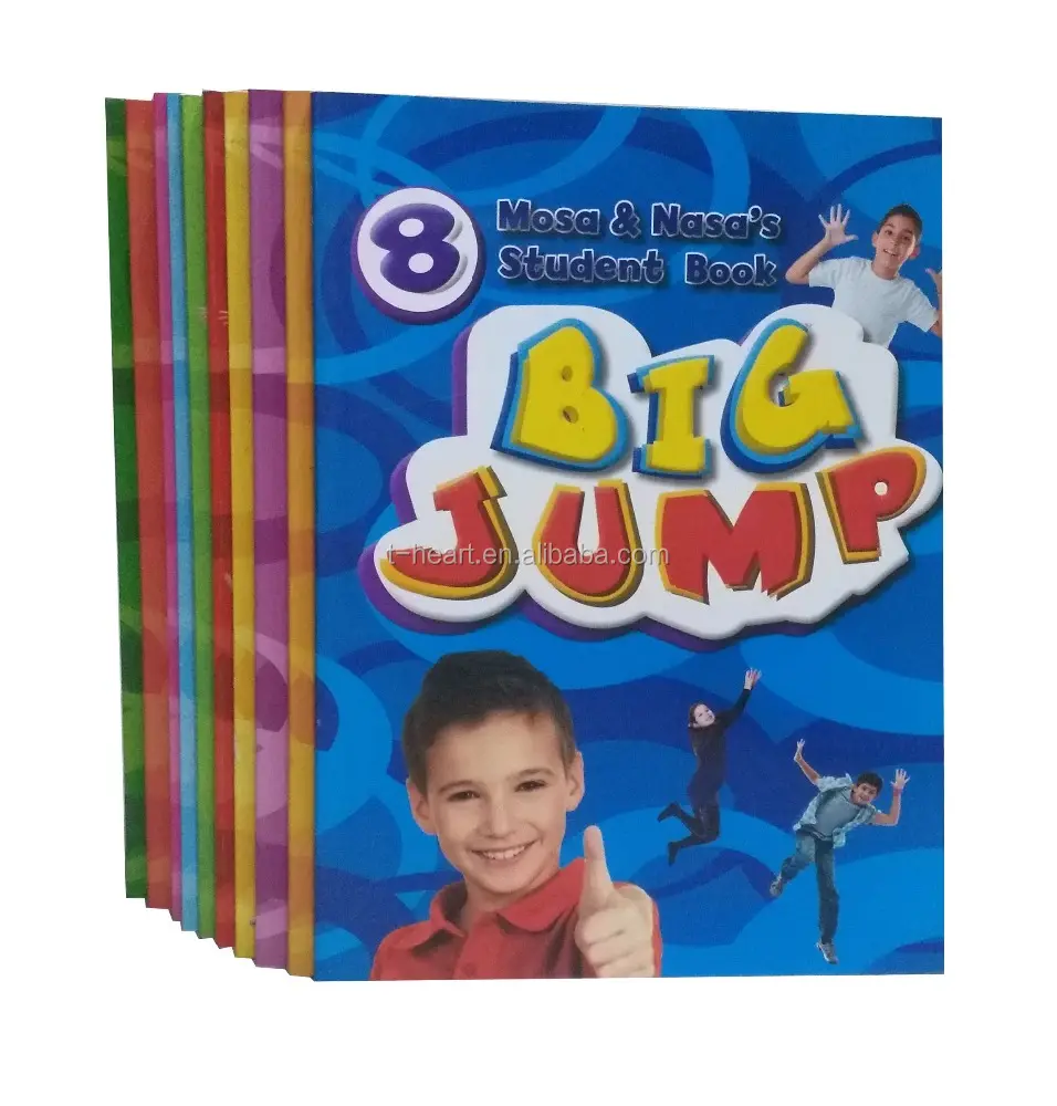 Big Jump เด็กก่อนวัยเรียนเขียนการเรียนรู้ภาษาอังกฤษหนังสือเสียง