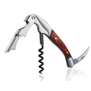 <span class=keywords><strong>Vin</strong></span> de luxe Clé À Double Charnière Décapsuleur de Bouteille de <span class=keywords><strong>Vin</strong></span> pour Les Barmans Serveurs Sommeliers - Product Image 3