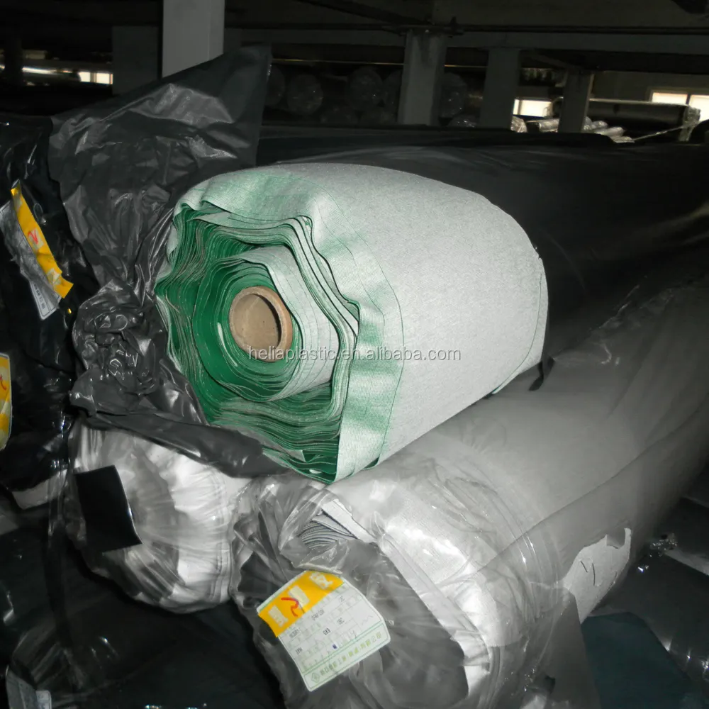 جلد صناعي مخزون PVC جلد صناعي لمقاعد السيارة غطاء الأريكة استخدام مختلط جلد مخزون