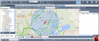 Perangkat Lunak Pelacakan GPS Google Map Gratis TRACKPRO dengan Basis PC/Web & Aplikasi Android/iOS yang Dapat Disesuaikan untuk Stok yang Digunakan, Garansi 24 Bulan