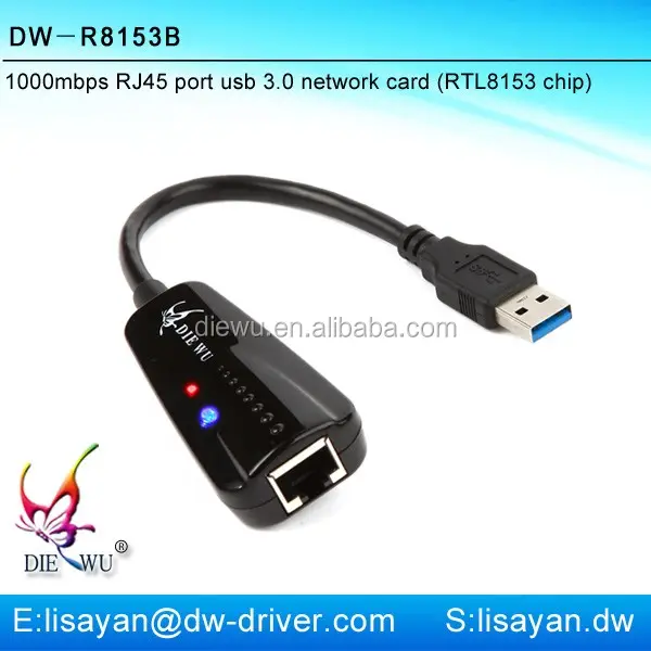 Mini USB para lan RJ45 da placa de rede sem fio para laptop