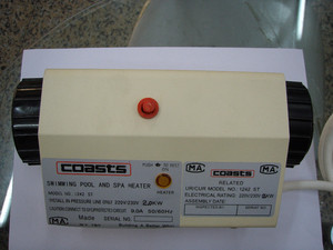 Calentador eléctrico de <span class=keywords><strong>piscina</strong></span> de <span class=keywords><strong>acero</strong></span> inoxidable con sistema de calefacción de bomba de calentador de agua de spa sobre el suelo - Product Image 4