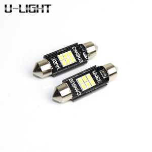 Ampoules LED super lumineuses <span class=keywords><strong>28mm</strong></span> 31mm 36mm 39mm 41mm <span class=keywords><strong>C5W</strong></span> Canbus Festoon avec 3020 puces 200LM pour voiture dôme carte coffre lumière de courtoisie - Product Image 2