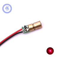 Module de Diode Laser rouge, Mini points 5V 635nm 5mw 6x17mm
