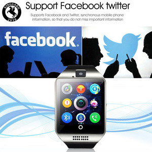 Cafele — montre connectée q18, appels téléphoniques, <span class=keywords><strong>whatsapp</strong></span> et facebook, nouveaux arrivages 2019 - Product Image 6