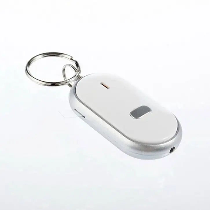 Беспроводной светодиодный брелок для поиска ключей, электронный брелок для поиска ключей, брелок для ключей с управлением звуком