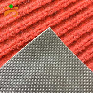 Vente en gros de paillasson d'entrée intérieur personnalisé Tressé fait à la main Tissé Pile coupée Tissage plat Pied de piégeage de la saleté Grattage Nervuré Design - Product Image 5