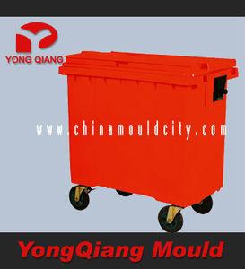 1100L nhựa thùng rác khuôn nhà máy, cung cấp kích cỡ khác nhau của thùng rác <span class=keywords><strong>bin</strong></span> khuôn - Product Image 6