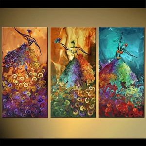Or, l'art. hôtel décoratifs faits à la main <span class=keywords><strong>couteau</strong></span> d'art de la <span class=keywords><strong>peinture</strong></span> <span class=keywords><strong>acrylique</strong></span> - Product Image 1