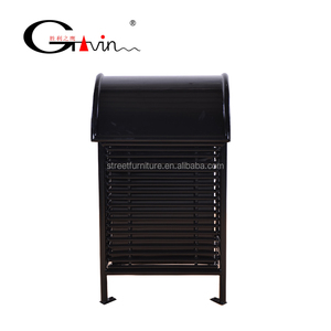 Venta caliente antiruest <span class=keywords><strong>calle</strong></span> al aire libre bote de basura/basura - Product Image 4