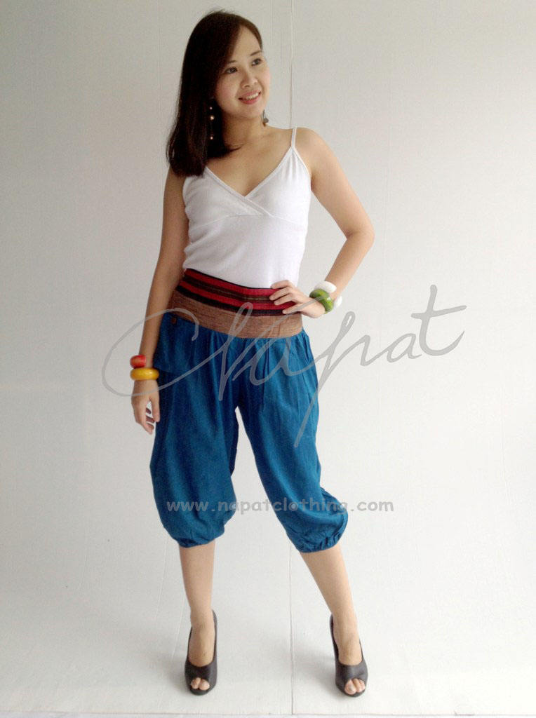 Moda Pantalones Aladino Para Mujer Pantalones Cortos De Rayón