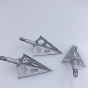 オールステンレス鋼構造X5アーチェリーハンティングストロングキーンブロードヘッドHRC38-40ブロードヘッドフライト - Product Image 5