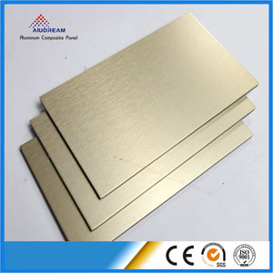 Panneau Alucobond <span class=keywords><strong>Alupanel</strong></span> brossé de 5mm pour revêtement mural extérieur - Product Image 6