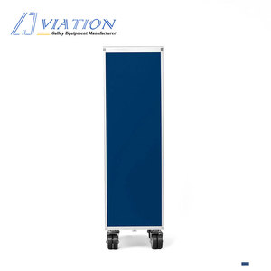 Mejor oferta de catering aéreo carro aerolínea basura Carro de metal de la carretilla - Product Image 2