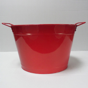 <span class=keywords><strong>Champagne</strong></span> Vin Boissons Cooler Boissons Galvanisé Baignoire Seau À Glace Pour Bar Parti - Product Image 3