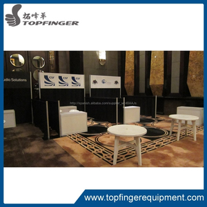 Tfr 2014 popular telescopic aluminum pipeline and Draped with fund curtain - Product Image 3