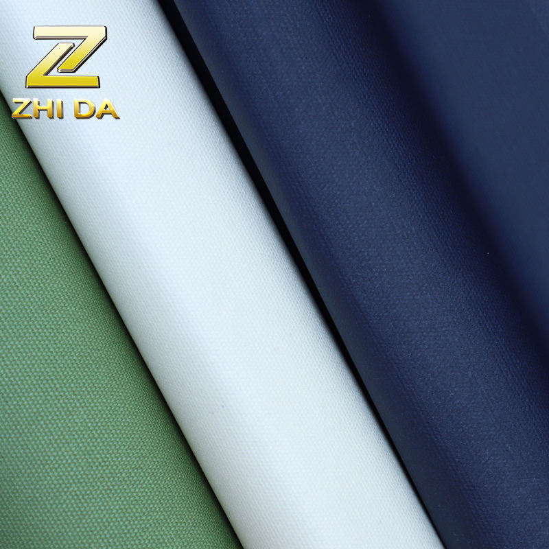 Water Resistant100% Cotton Woven Pvc Coated Canvas Fabric by the Yard for  Outdoor Bag