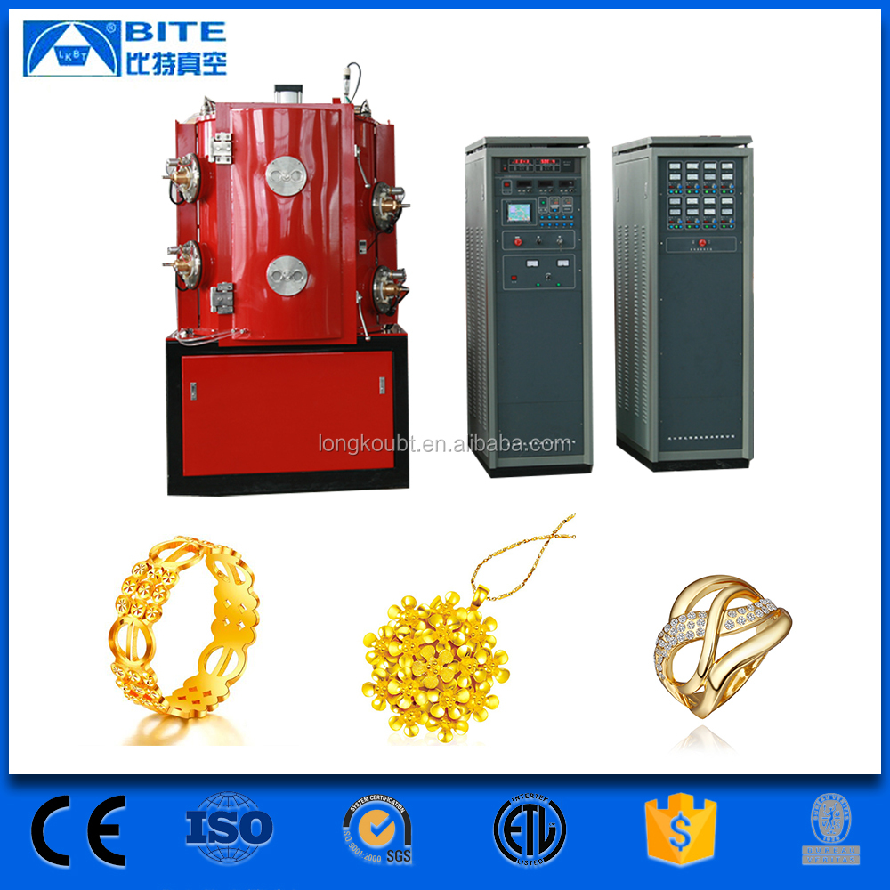 Bijoux vide revêtement machine ionique placage pvd machine