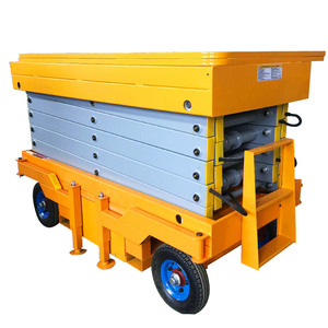 Plataforma Elevadora Móvil Plegable Eléctrica Tipo Tijera de 6m, 8m, 10m con Plataforma Antideslizante y Estructura de Acero de Alta Resistencia - Product Image 5