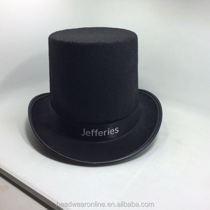 Thời Trang Biểu Tượng Tùy Chỉnh Jazz Vòng <span class=keywords><strong>Top</strong></span> Cap Magician Trang Phục Chính Thức Tuxedo Cảm Thấy <span class=keywords><strong>Hat</strong></span> - Product Image 4
