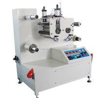 Machine de laminage, de découpe et de rembobinage automatique compacte pour ruban mousse électrique mini 300 mm, ligne combinée à lame pneumatique, triphasée 380V