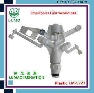 Impatto sprinkler 360 ingranaggio di plastica <span class=keywords><strong>soffione</strong></span> sprinkler per il sistema di irrigazione agricola - Product Image 2
