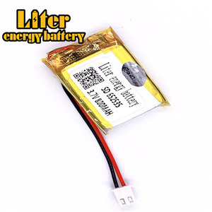 Plug 2.5-2 P 3.7 V 652535 800 mah rechargeable Lithium ion polymer battery - Product Image 2