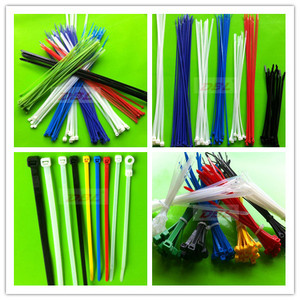 Ul fabricante azul- de color de auto- bloqueo de cable de nylon empate de la máquina - Product Image 2