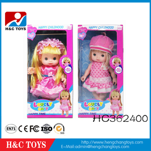 Commercio all'ingrosso toy Cina 12 pollice baby doll con <span class=keywords><strong>passeggino</strong></span>, giocattolo del bambino <span class=keywords><strong>bambola</strong></span> <span class=keywords><strong>passeggino</strong></span> HC367466 - Product Image 6
