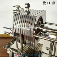 Bls Hoge Kwaliteit Drank Wijnplaat Frame Food Grade Filterpers/Bier 10 Lagen Filter Met Filterpapier