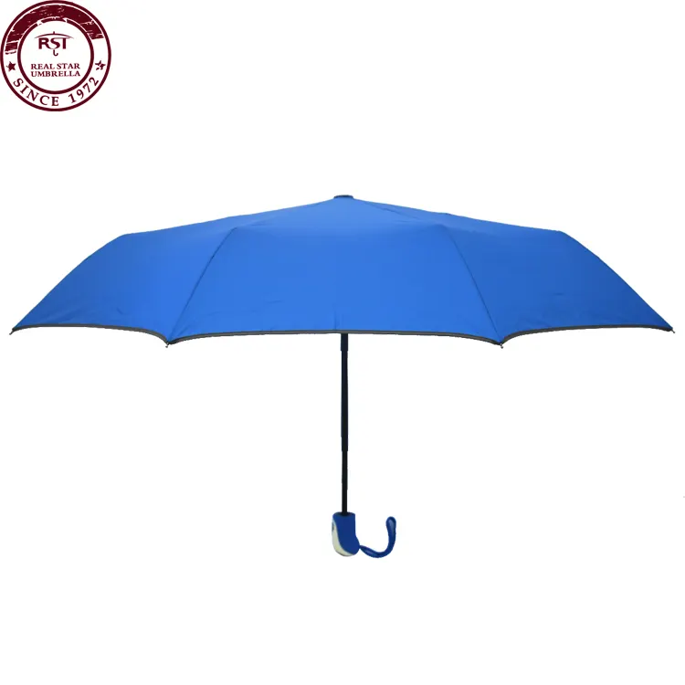 FELIZ SWAN de Alta qualidade Fully-automatic Umbrella Protetor Solar 3 Folding Sun Umbrella Parasol Umbrella anti ultravioleta