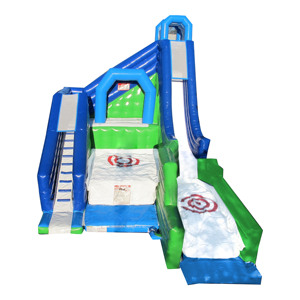 Colchoneta inflable de aventura extrema para saltar, combo de tobogán inflable con bolsa de aire - Product Image 2