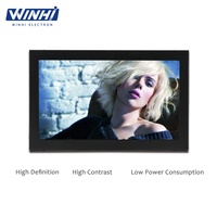 Mini écran de télévision LCD HD VGA DVI, écran de 10 pouces, pour la publicité