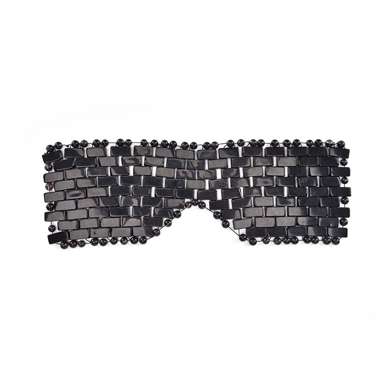 obsidiana negra natural