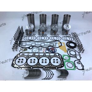 Kit de révision moteur 4TNV98 avec joint de cylindre, jeu de segments de piston, jeu de chemises de cylindre, jeu de roulements et jeu de soupapes pour Yanmar - Product Image 4